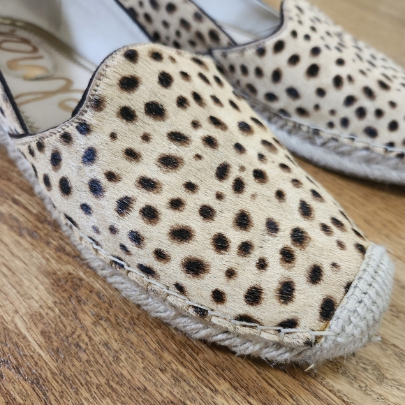 Sam Edelman Cheetah Calf Hair Espadrilles - Picture 2 of 6